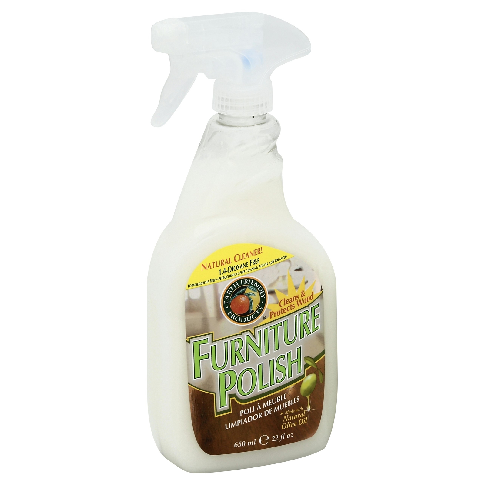 Ecos Household Cleaning Furniture Polish Orange