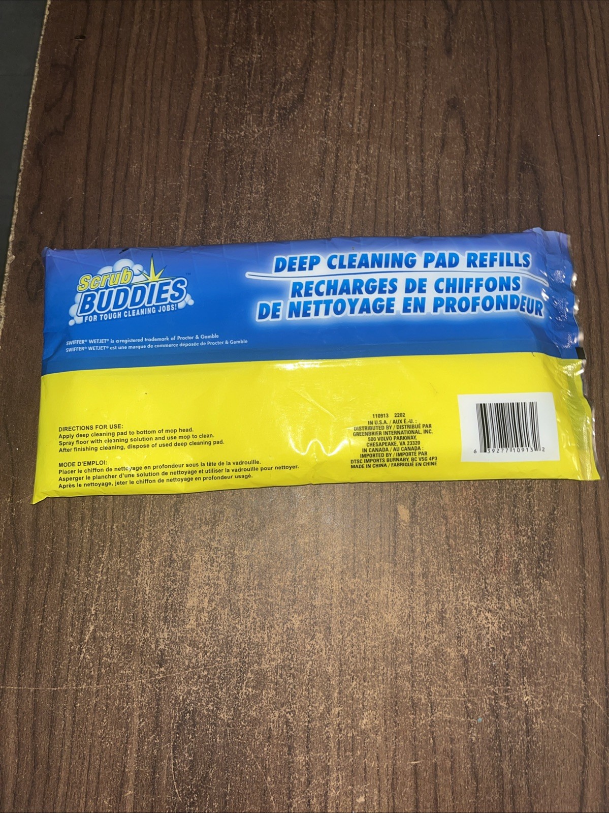 Scrub Buddies Fits Swiffer WetJet Mop 3 pack