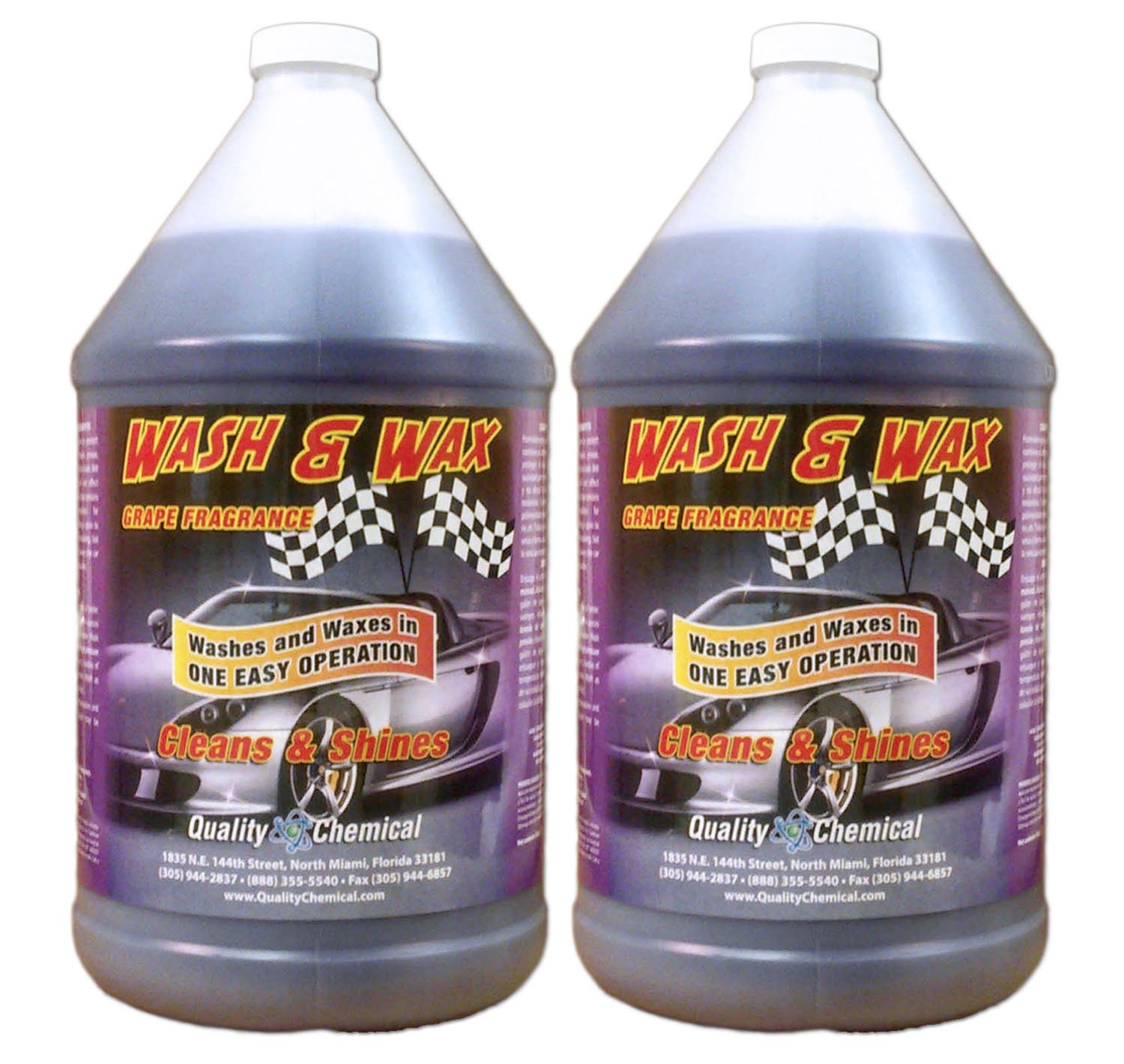 Wash & Wax – Grape – 2 gallon case