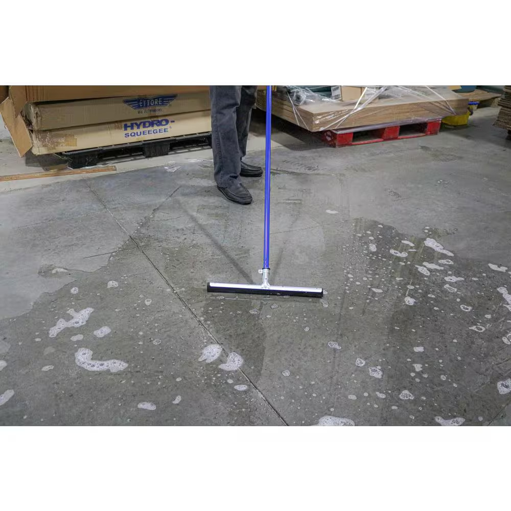 Wipe’N 18 In. Dry Floor Squeegee with 53 In. Handle