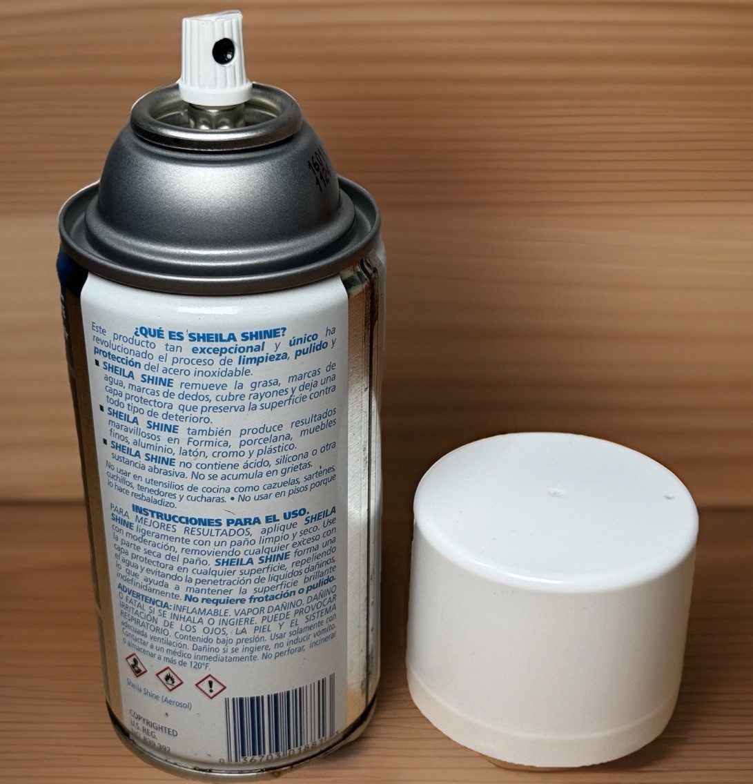 Sheila Shine Stainless Steel Cleaner – 10oz Spray Can – USA Clean Polish Protect