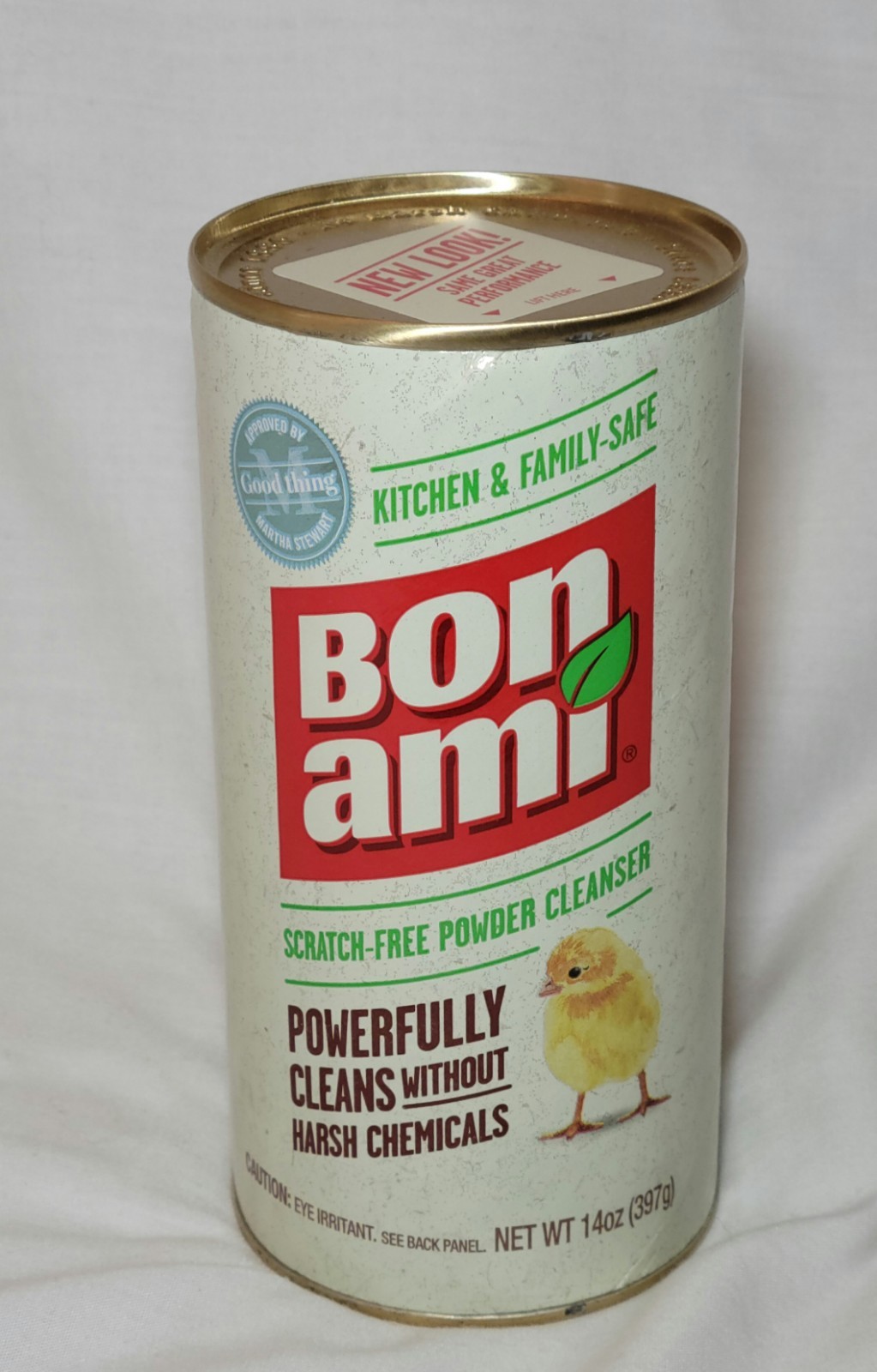 NEW Bon Ami Scratch-Free Powder Cleanser 14oz Kitchen Bath Natural Non-Toxic