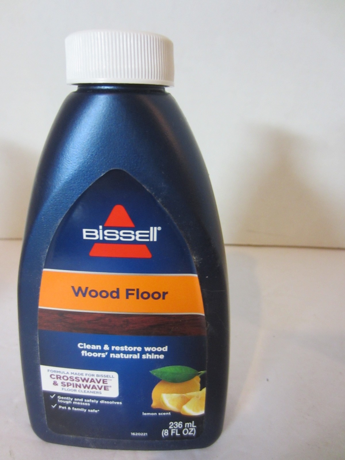 Bissell Crosswave/Spinwave Lemon Wood Floor Cleaner-Lot of 2-8 oz Each- New