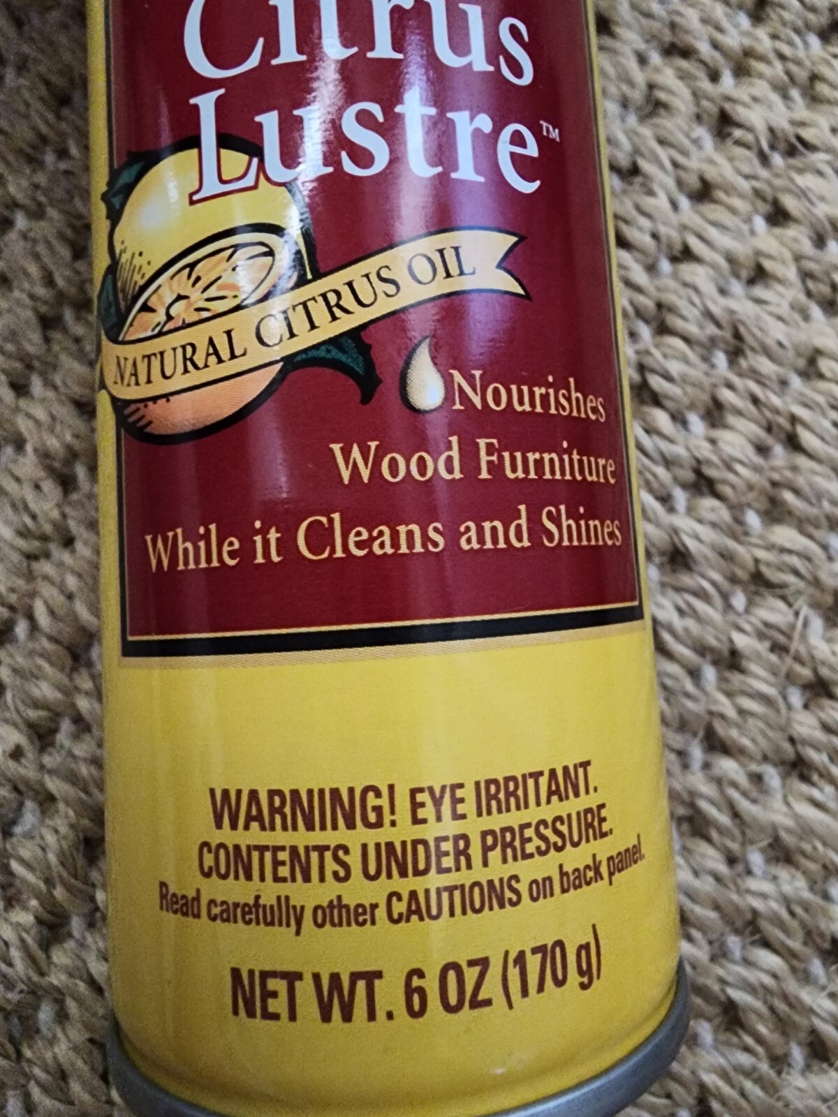 Formby’s Furniture Workshop citrus Lustre Furniture Polish 6 oz. New