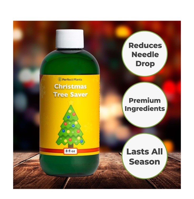Perfect Plants Christmas Tree Saver Liquid Freshener 8 fl oz Reduces Needle Drop