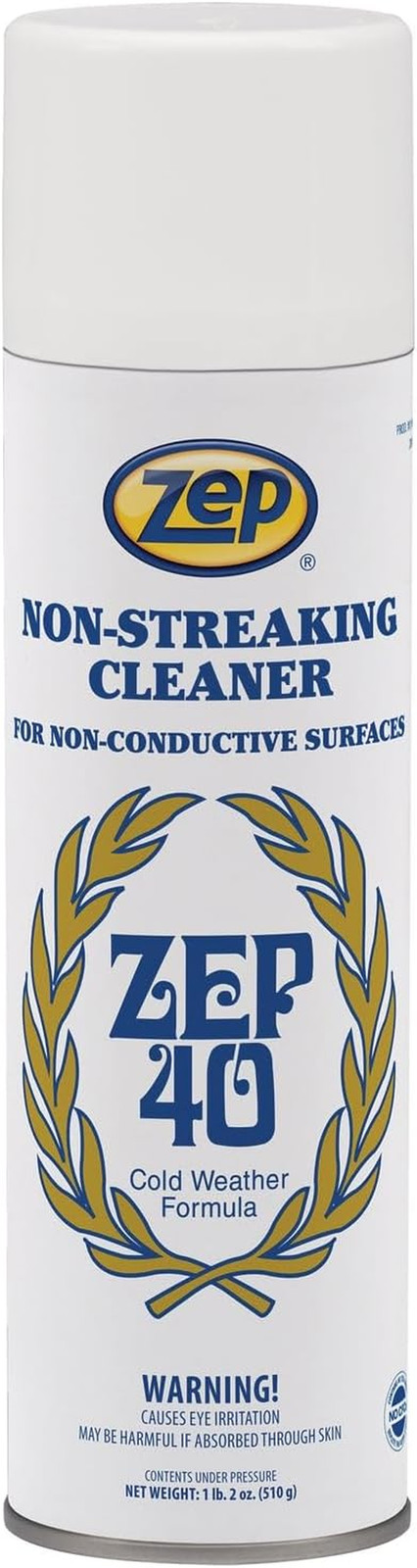 40 Non-Streaking Cleaner – 18 Oz (Case of 12) 14401 – Heavy-Duty Foaming Action