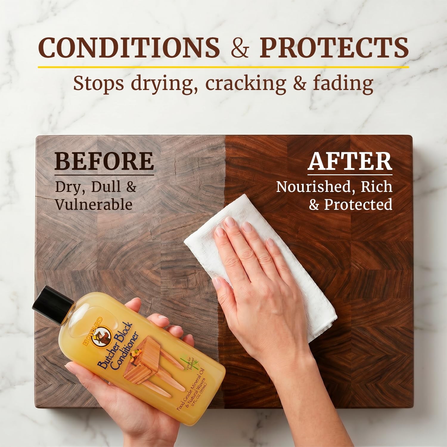Products Butcher Block Conditioner and Food Grade Mineral Oil for Wood Cuttin…
