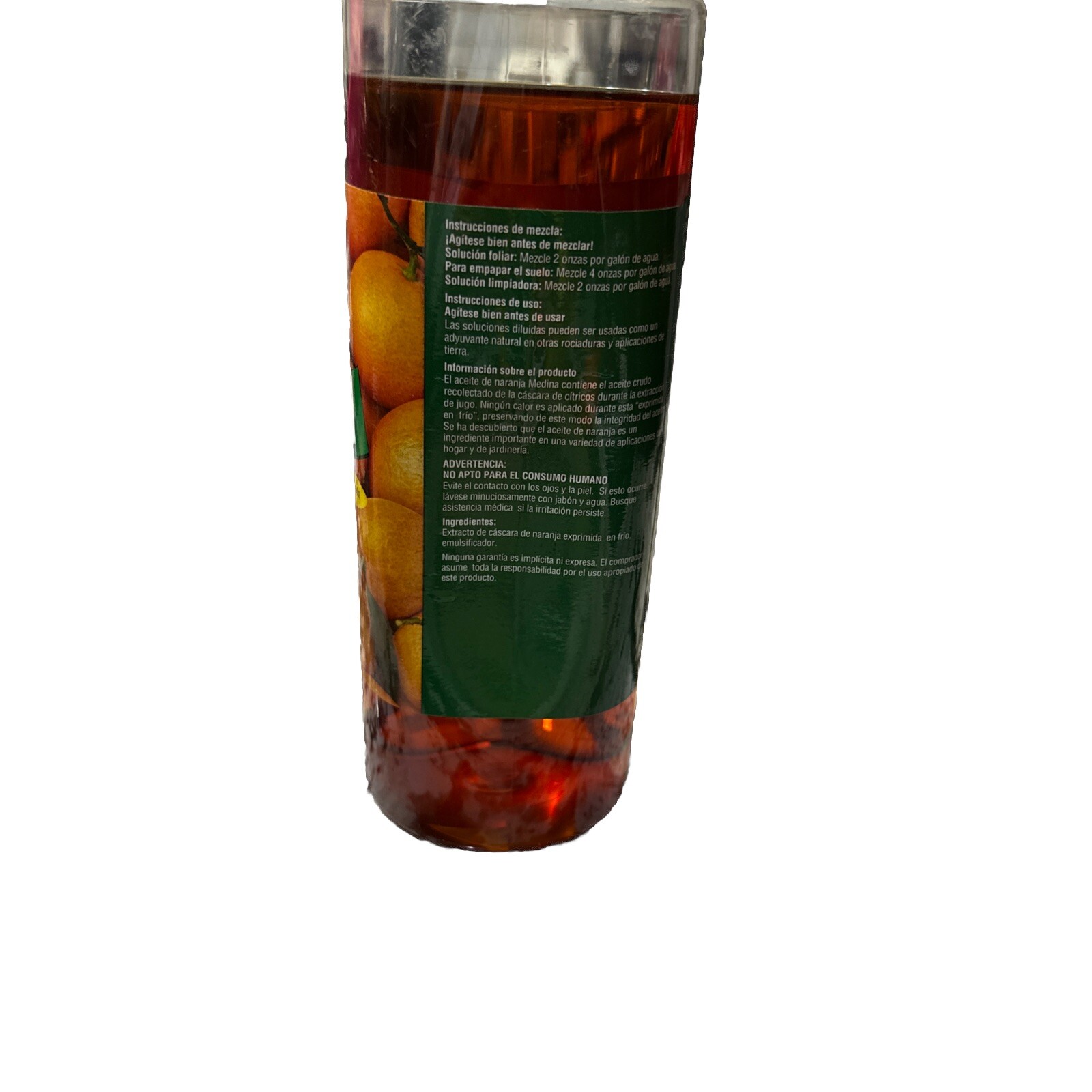 Medina Orange Oil Cleaner Concentrate – 1 Quart