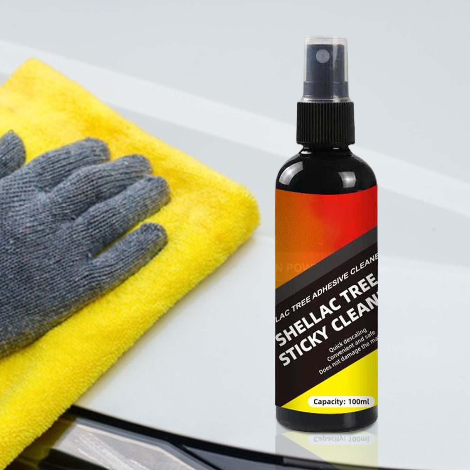 Bird Poop Remover Car Adhesive Remover Tree Sap Remover Cleaning Spray 100ml