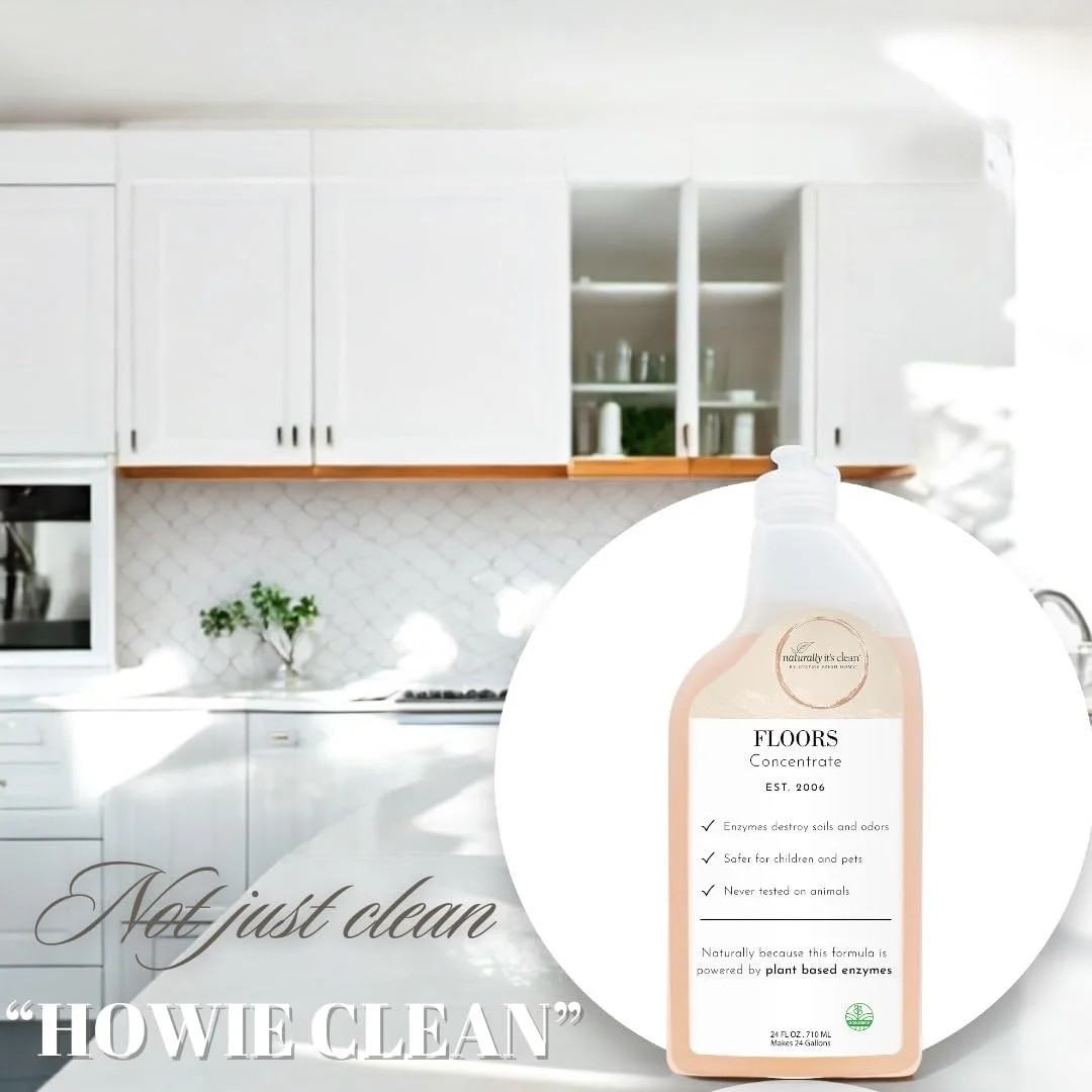 naturally It’s clean Floor Cleaner (Makes 24-Gallons) for All Floor Types (Plant