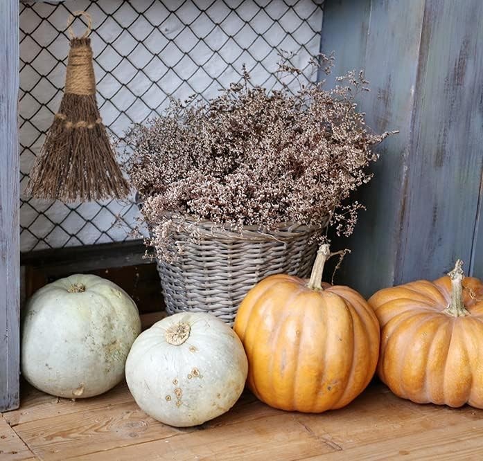 6in Mini Cinnamon Broom with Natural Fragrance – Ideal Rustic Home Accent