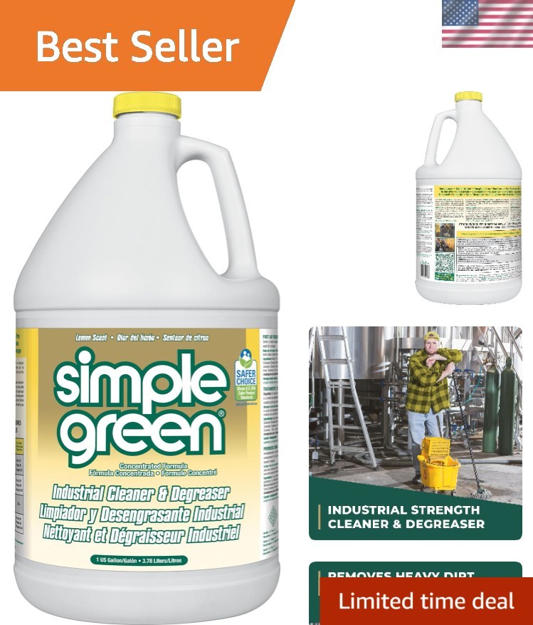 Professional Biodegradable Cleaner & Degreaser – 1 Gallon, Safe for All Surfaces
