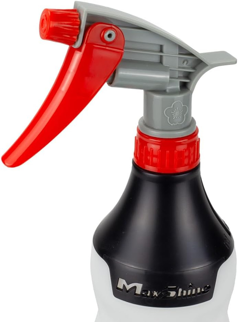 25Oz Heavy-Duty Spray Bottle (Black) | Chemical-Resistant Detailing Sprayer with
