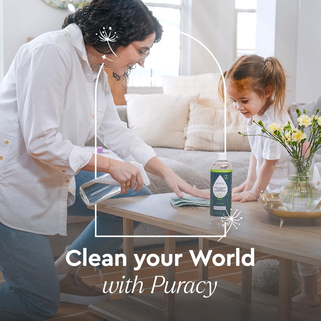 Puracy Multi-Surface Cleaner Concentrate – Plant-Powered Everyday Surface