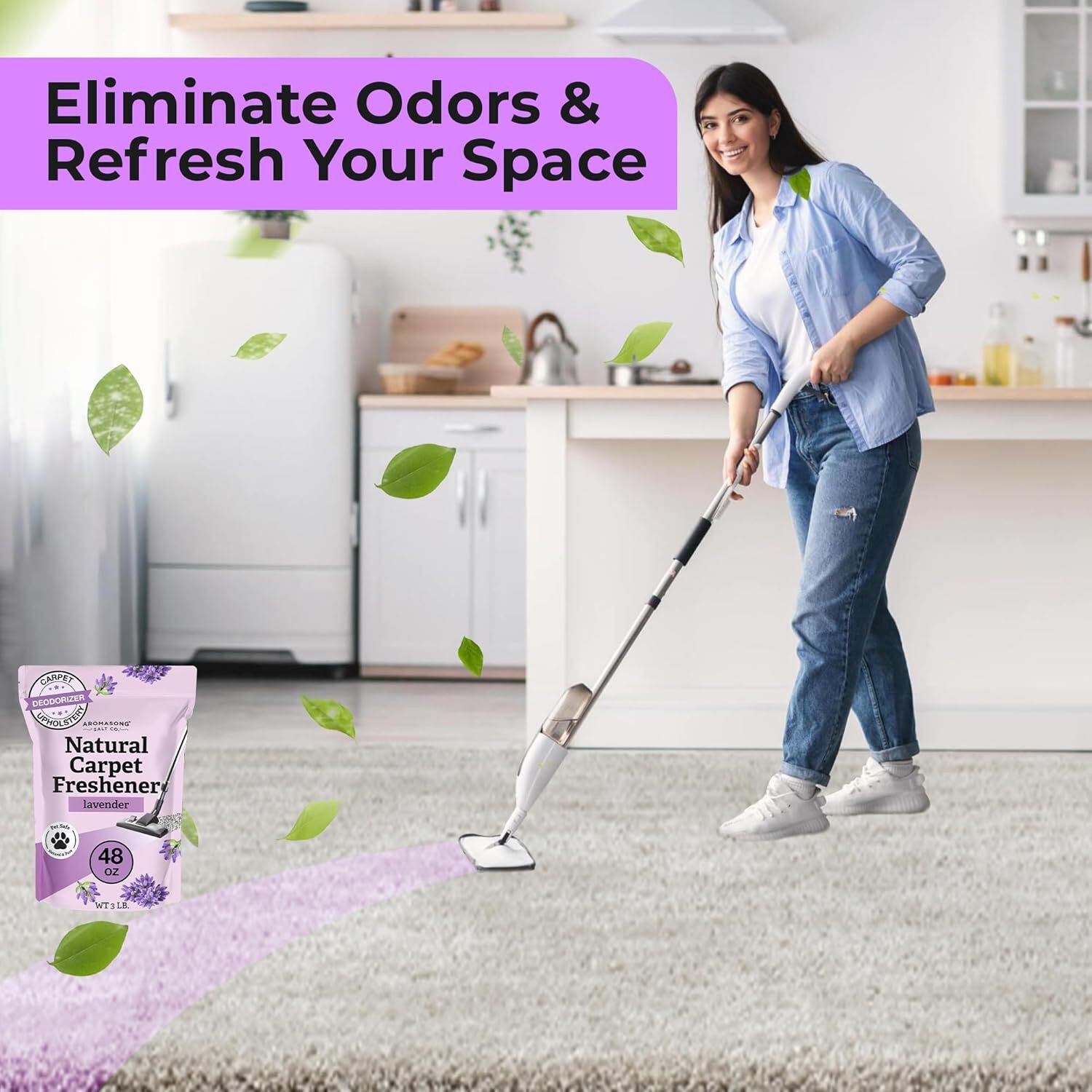 Aromasong Carpet Deodorizer Powder 13 Oz