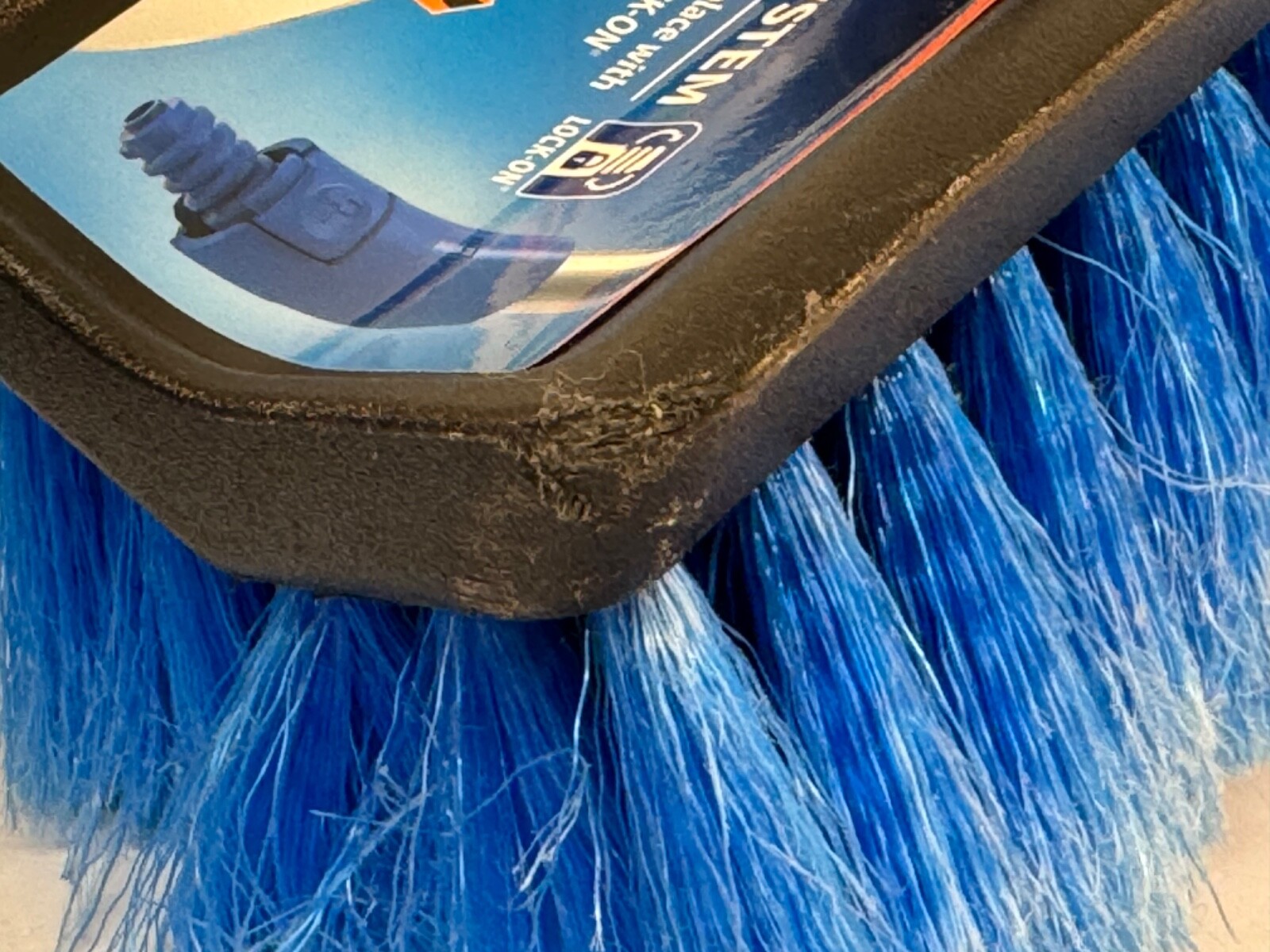 10″ Hydropower Soft Brush with Squeegee and Water-Fed Multi-Angle Wash Brush.