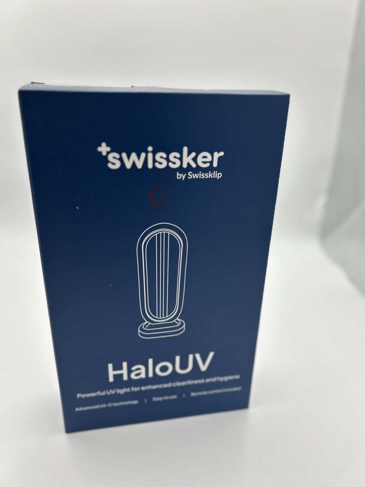 HaloUV Swissker by Swissklip Home Disinfection Device With Remote New Open Box