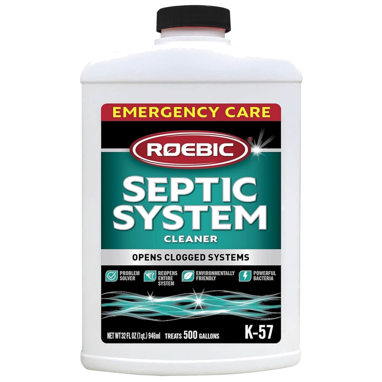 Septic System Cleaner: 32 Ounces, Cleans and Maintains Septic Systems for Opt…
