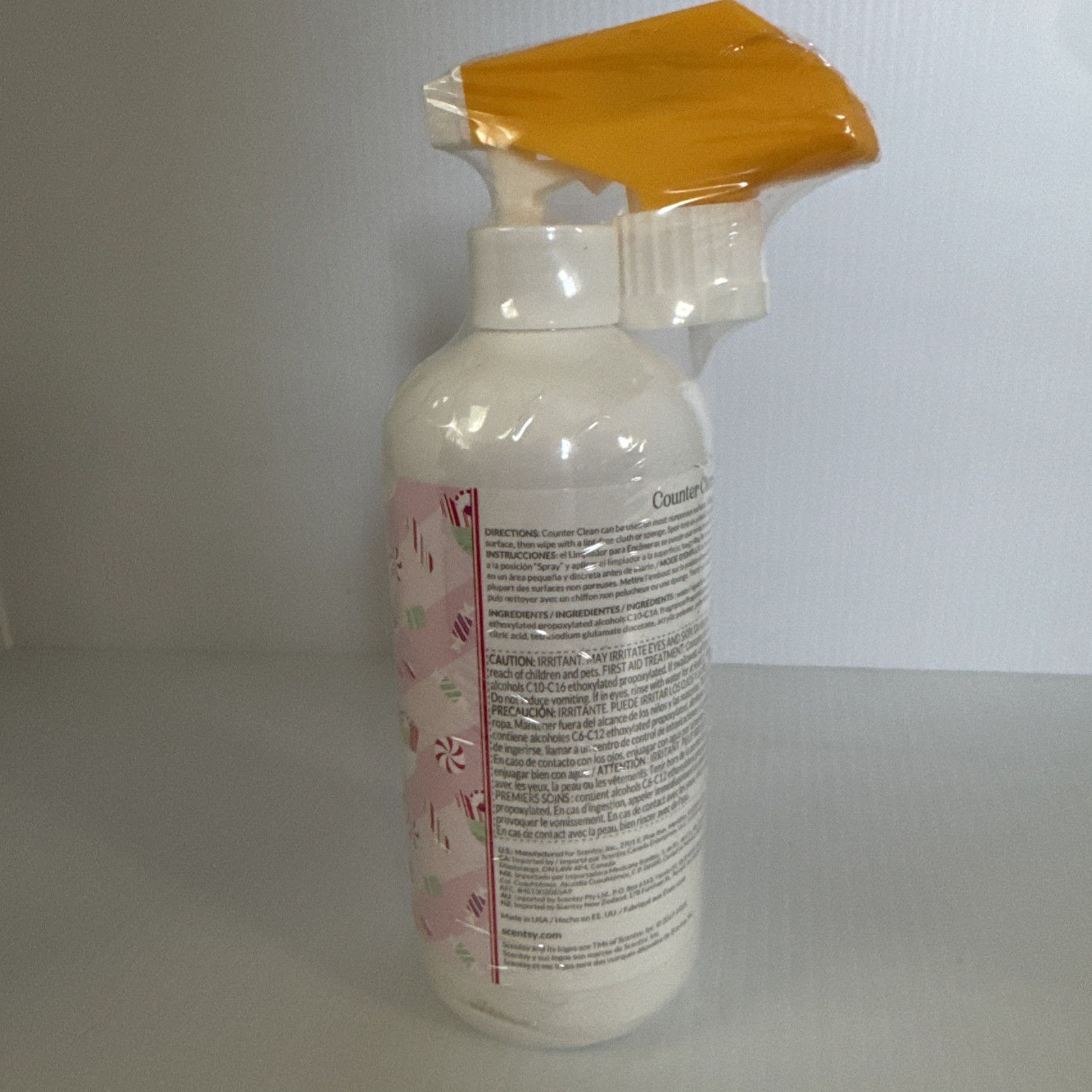 New & Sealed Scentsy Counter Clean Perfect Peppermint Scent Full Size 16 Fl Oz
