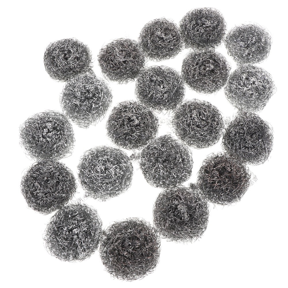 Stainless Steel Dish Bowl Cleaning Spiral Scourers Practical Kitchen Cleaner