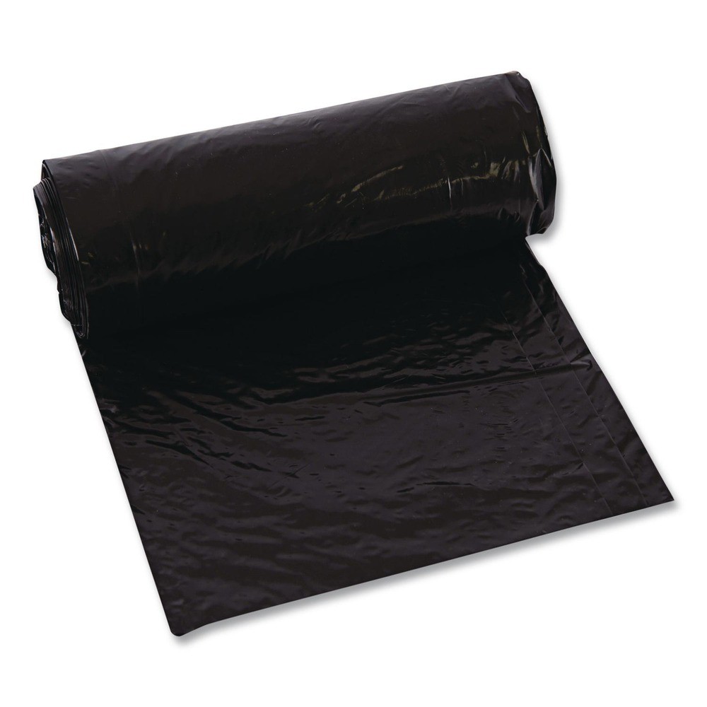 Trinity Plastics ML4046H 45 gal. Low-Density Can Liners – Black (100/Carton) New