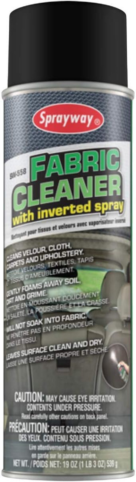 SW558 Fabric Cleaner with Inverted Spray, 19 Oz
