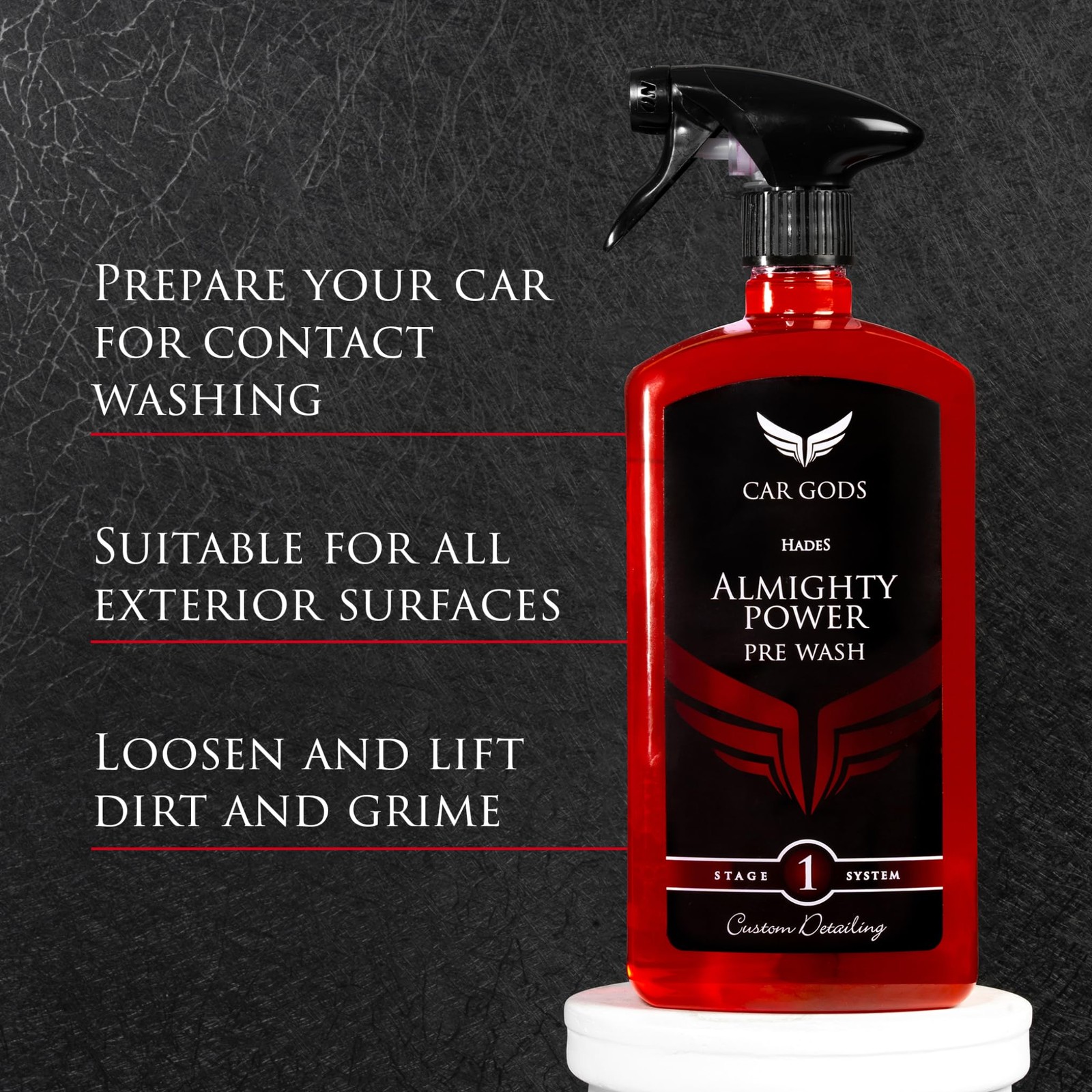 Pre Wash All Purpose Cleaner For Paintwork Glass Plastics And Wheels 34 Fl Oz