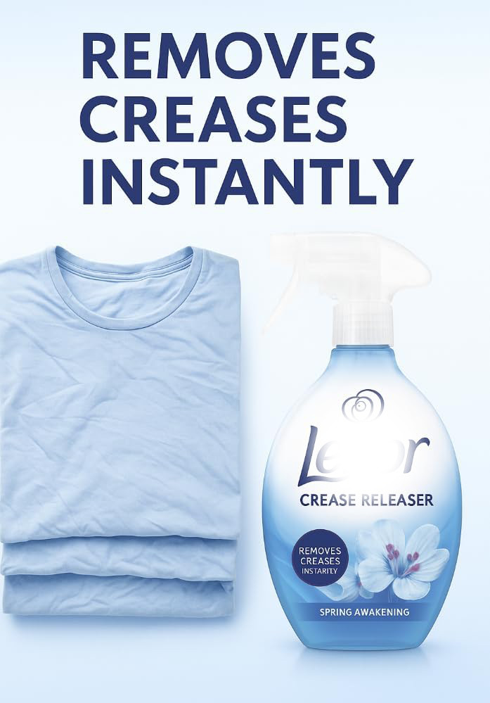 Lenor Crease Releaser Spring Awakening 500ml Wrinkle Remover Spray