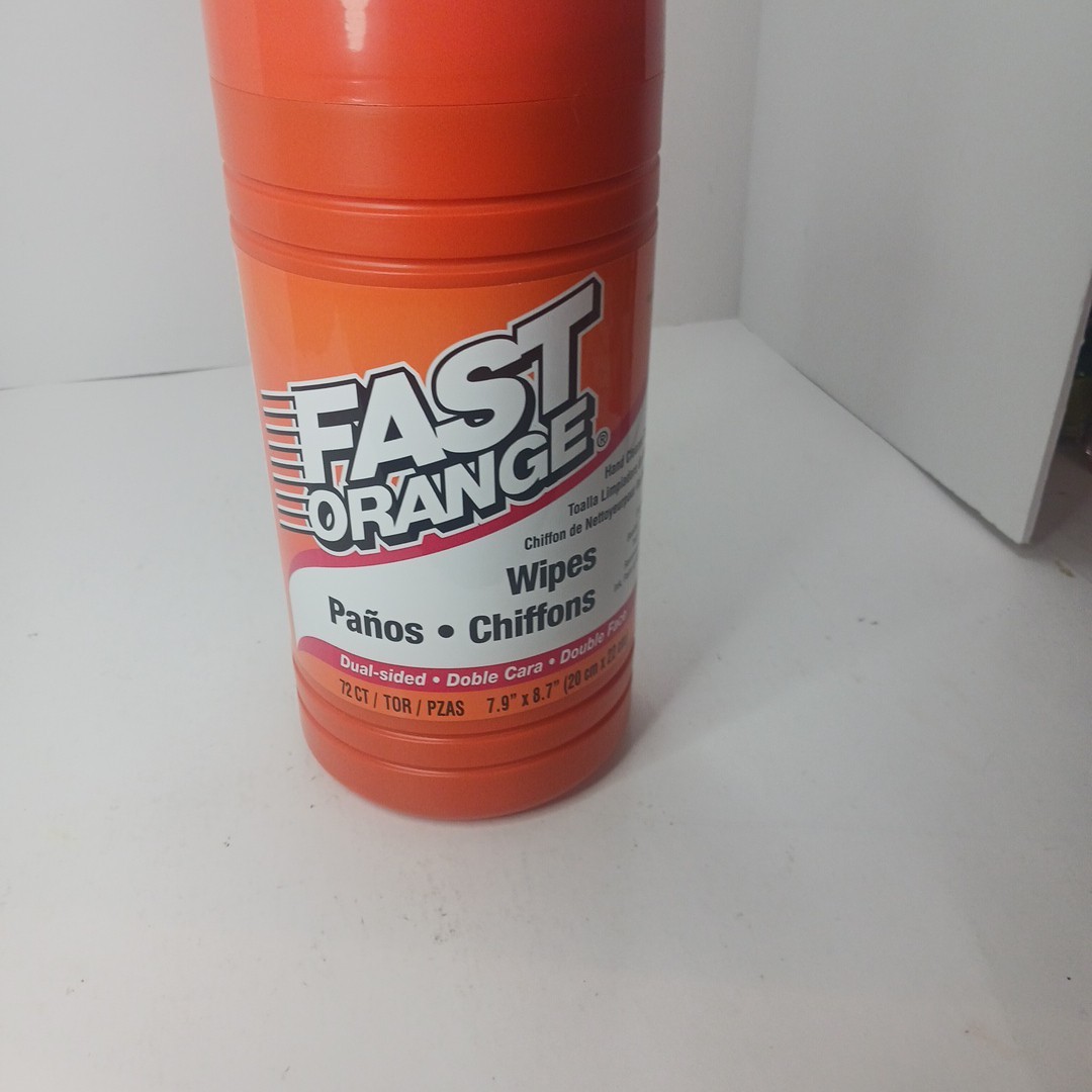 Permatex 25051 Fast Orange Hand Cleaner Wipe 72 Count SEALED NEW
