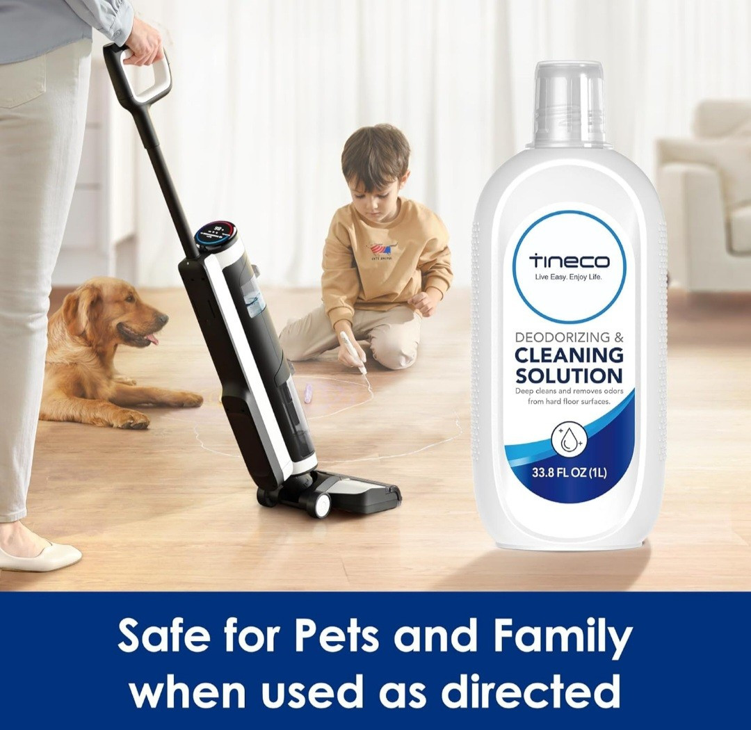 Tineco Deodorizing & Cleaning Solution 33.8 oz~ 2x 16.9 oz Sealed Bottles