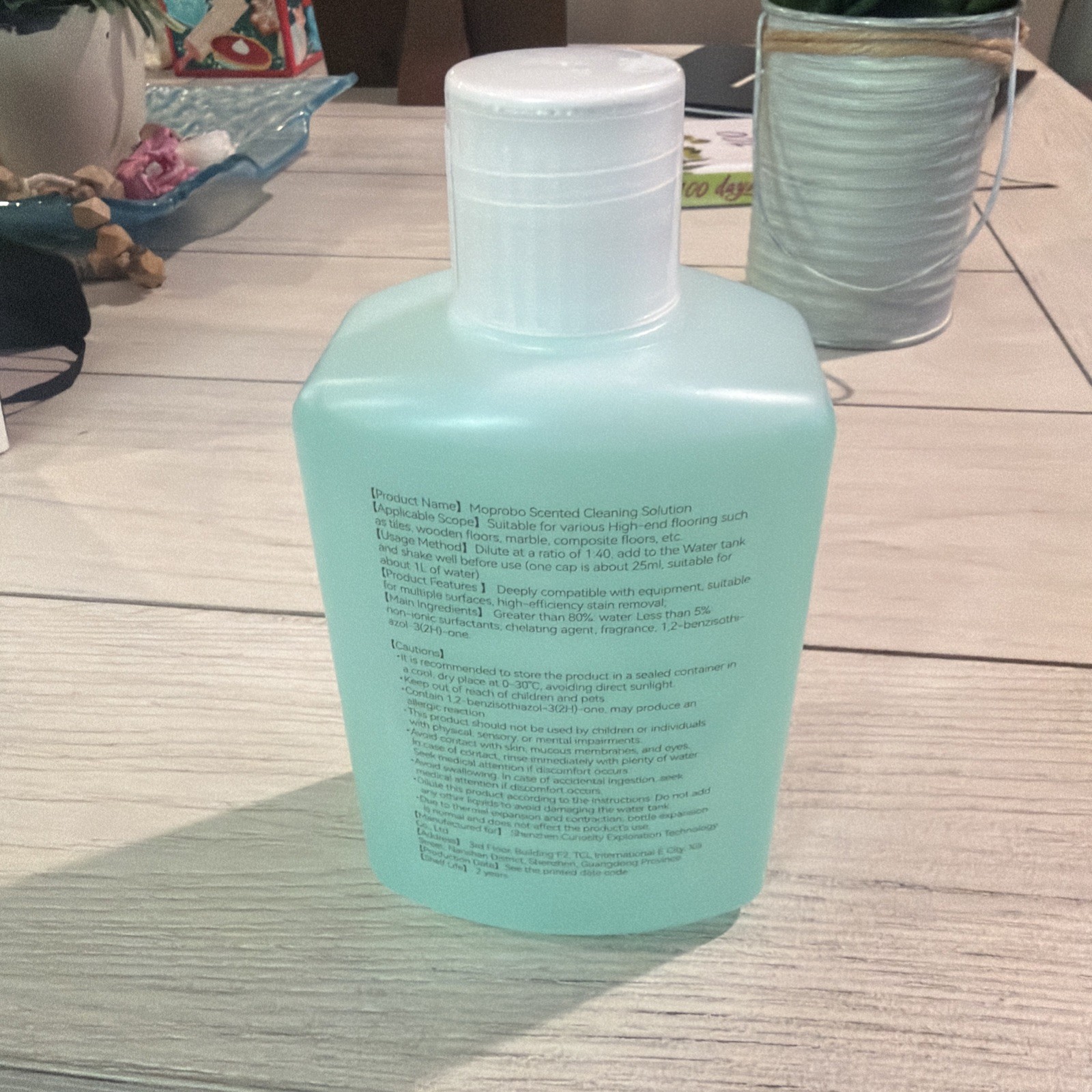 Moprobo Sea Salt & Citrus Scented Floor Cleaning Solution 500ml SEALED