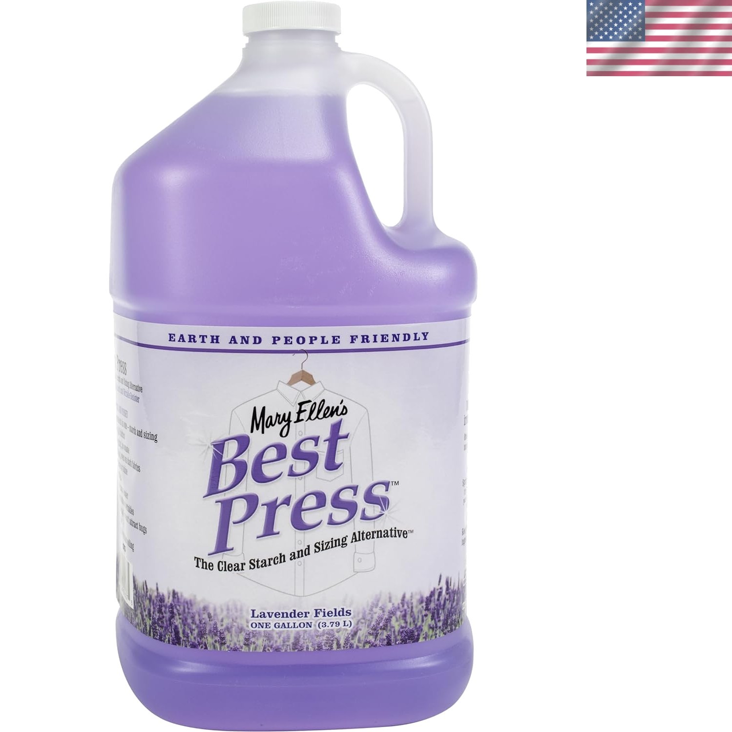128-Ounce Best Press Gallon Refill – Lavender Clear Starch for Perfect Ironing