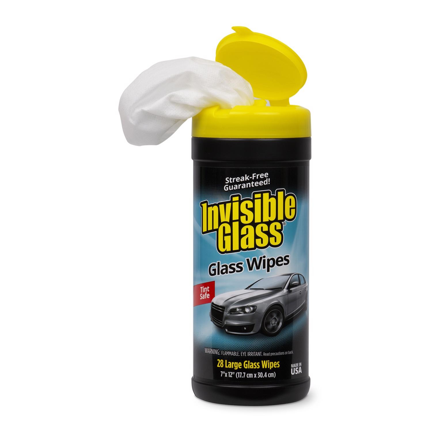 Stoner 90164 Invisible Glass Wipes 7 x 12 in. for Fiberglass & More Surfaces