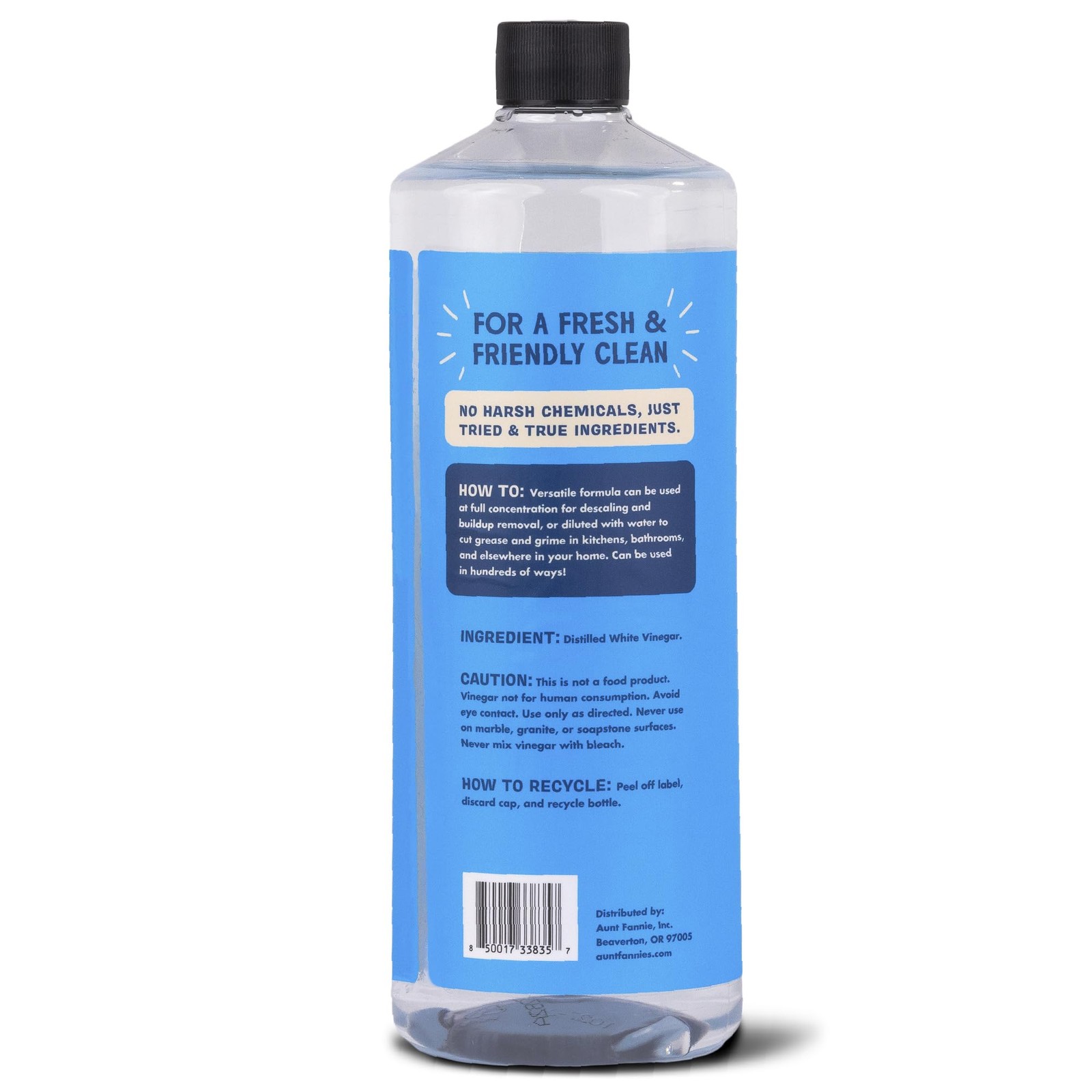 Aunt Fannie’s Extra Strength Cleaning Vinegar, 32 Fl Oz (Pack of 3)