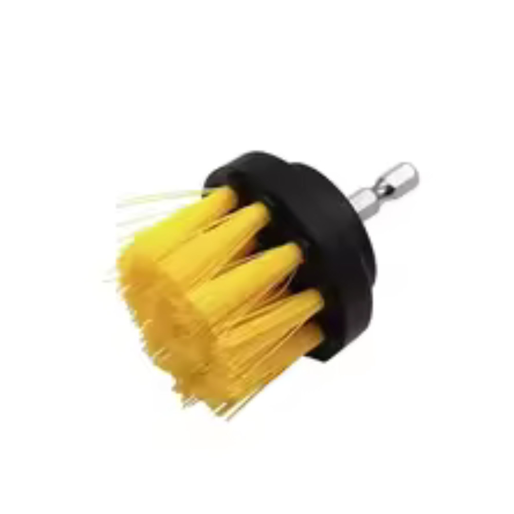 Brush Drill Brush Attachment Power Scrubber Tools For Cleaning Carpet & Leather