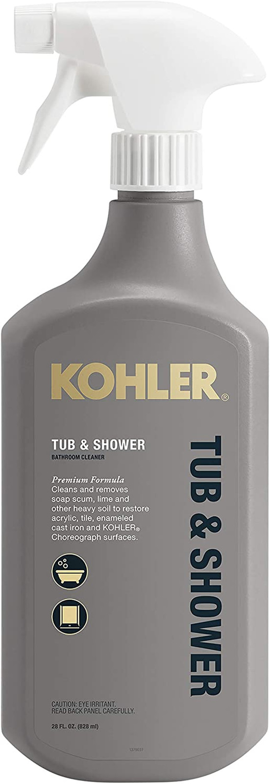 K-EC23732-NA Tub and Shower Cleaner, Bathroom Cleaner, Restores Acrylic, Tile, E
