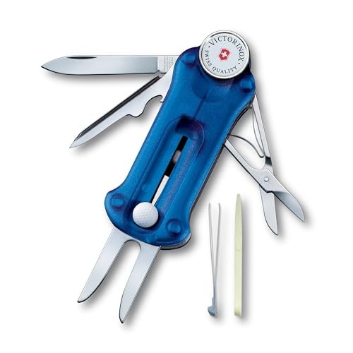 Victorinox Golf Tool Translucent Blue Multi Tool Ball Marker 0.7052.T2 R8070719