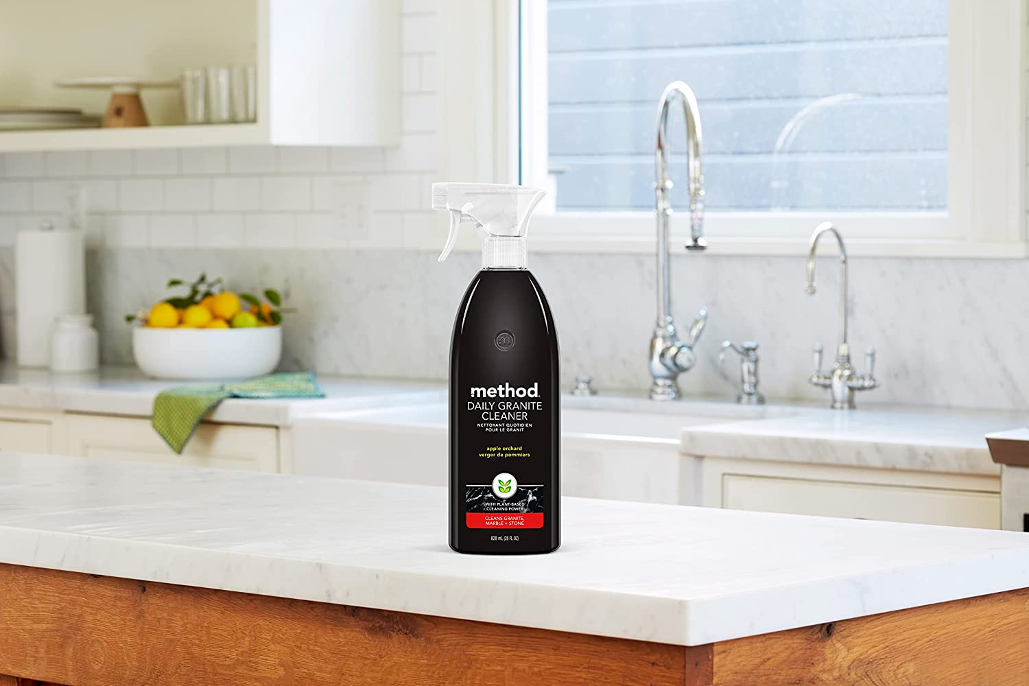 Method 2 Packs Included Daily Granite Cleaner Spray, Apple Orchard, 28 Ounce ea.