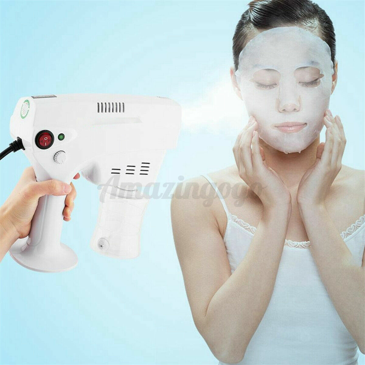 Handheld 1200W Nano Sprayer Disinfection, Mist Fog Smoke Machine Sanitization