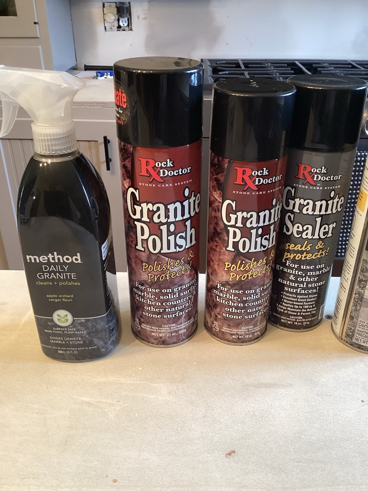 Granite & Stone Cleaner , Polish And Sealer.