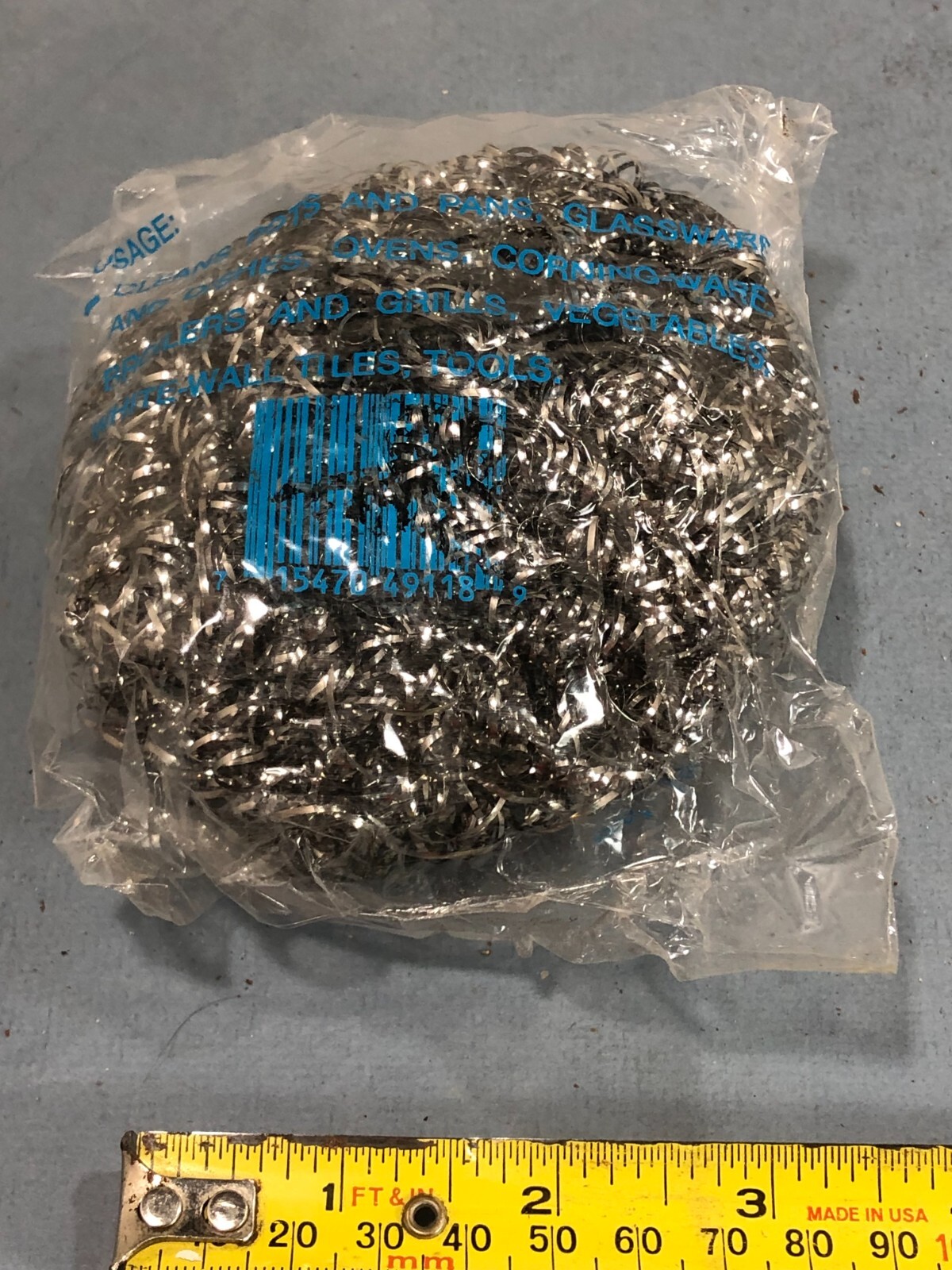 24 pcs Stainless Steel Pot Scrubber Metal Wire Cleaning Ball Kitchen Pan Cleaner