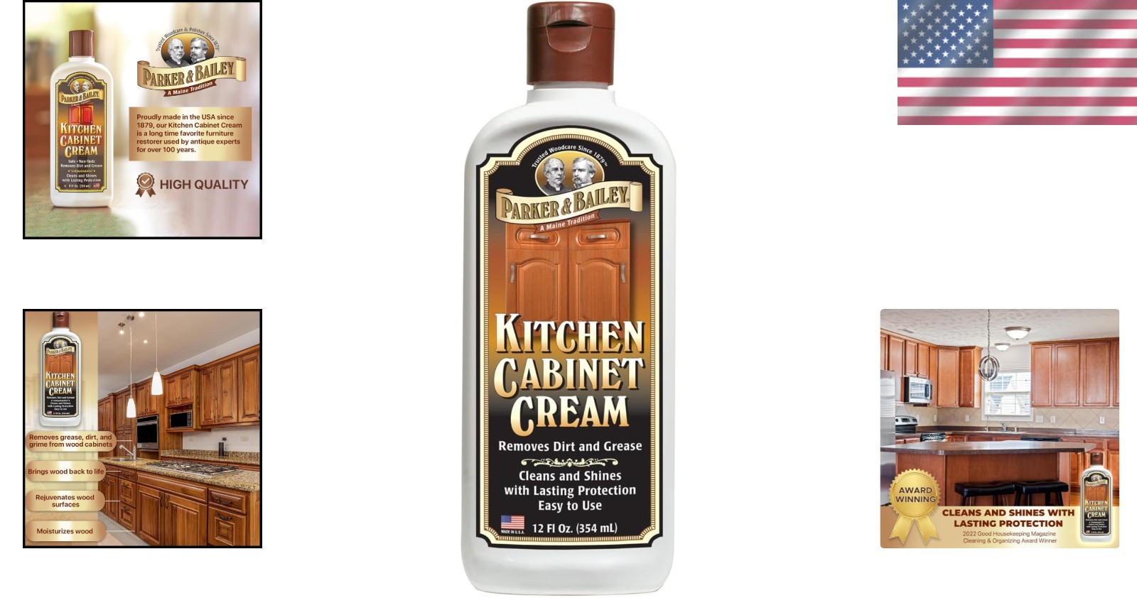 12oz Wood Restorer & Protector Cream for Cabinets and Furniture – Low Odor