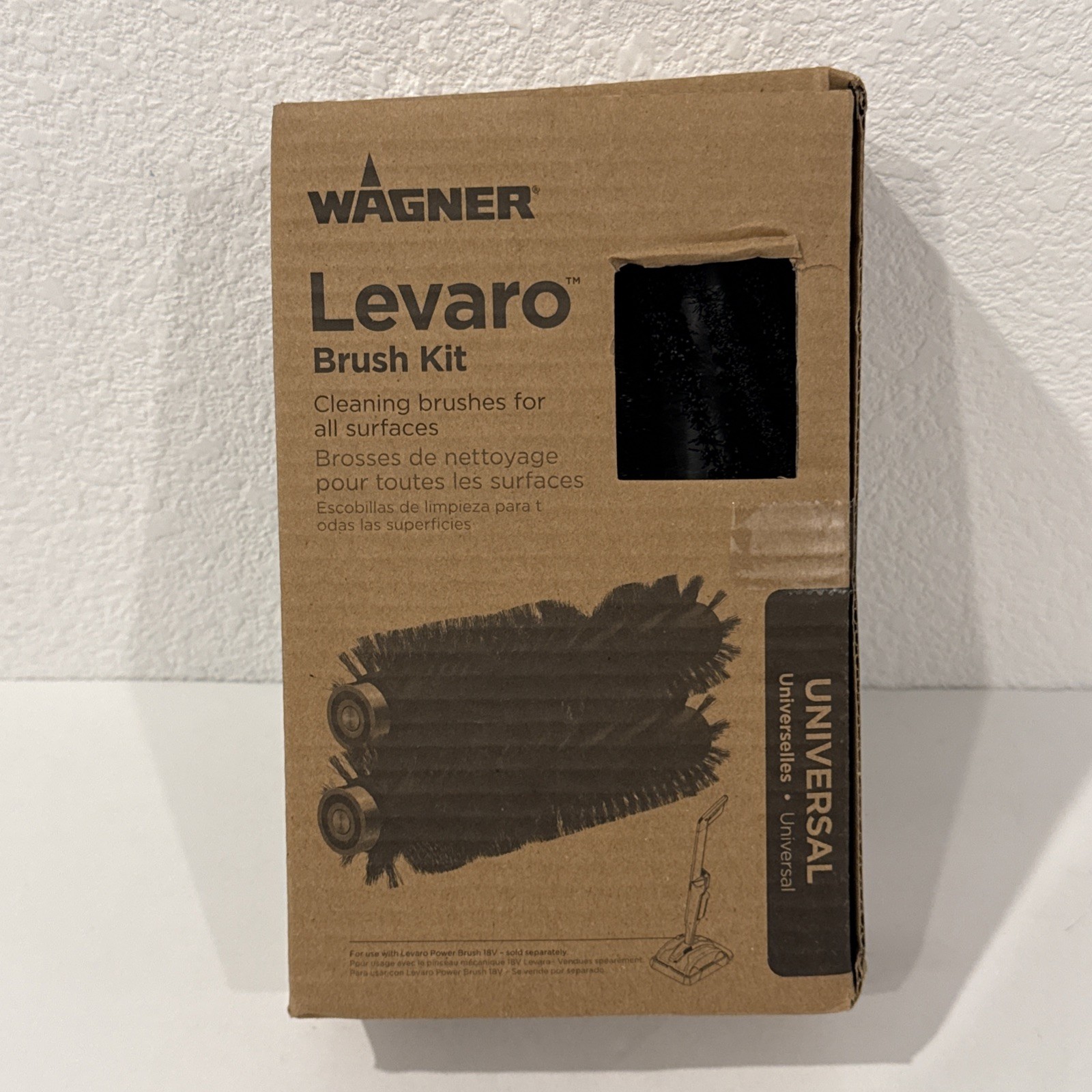 Wagner Levaro Universal Brush Kit Cleaning Brushes For All Surfaces New In Box
