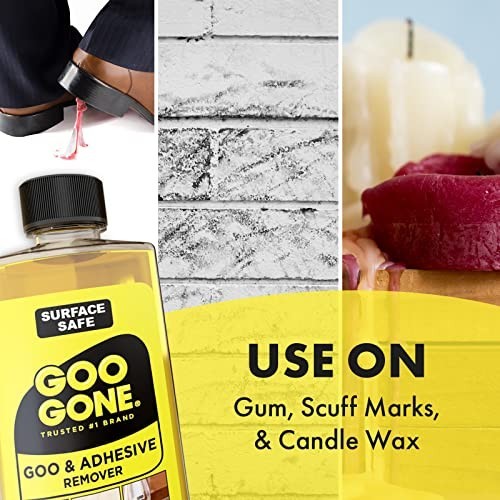 Adhesive Remover 8 Ounce Liquid Citrus Scent Sticker Label Decal Residue Tape