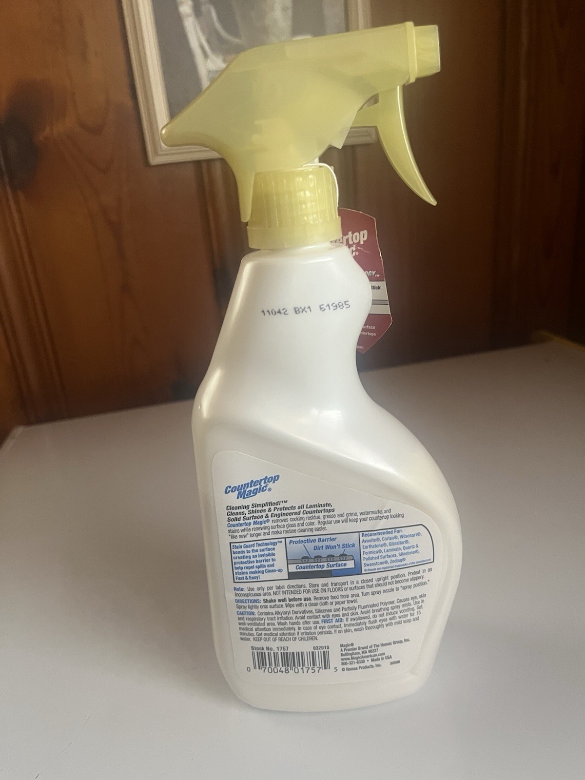 Magic Countertop Cleaner Large 24 oz Non-Aerosol Discontinued 3/4 Full