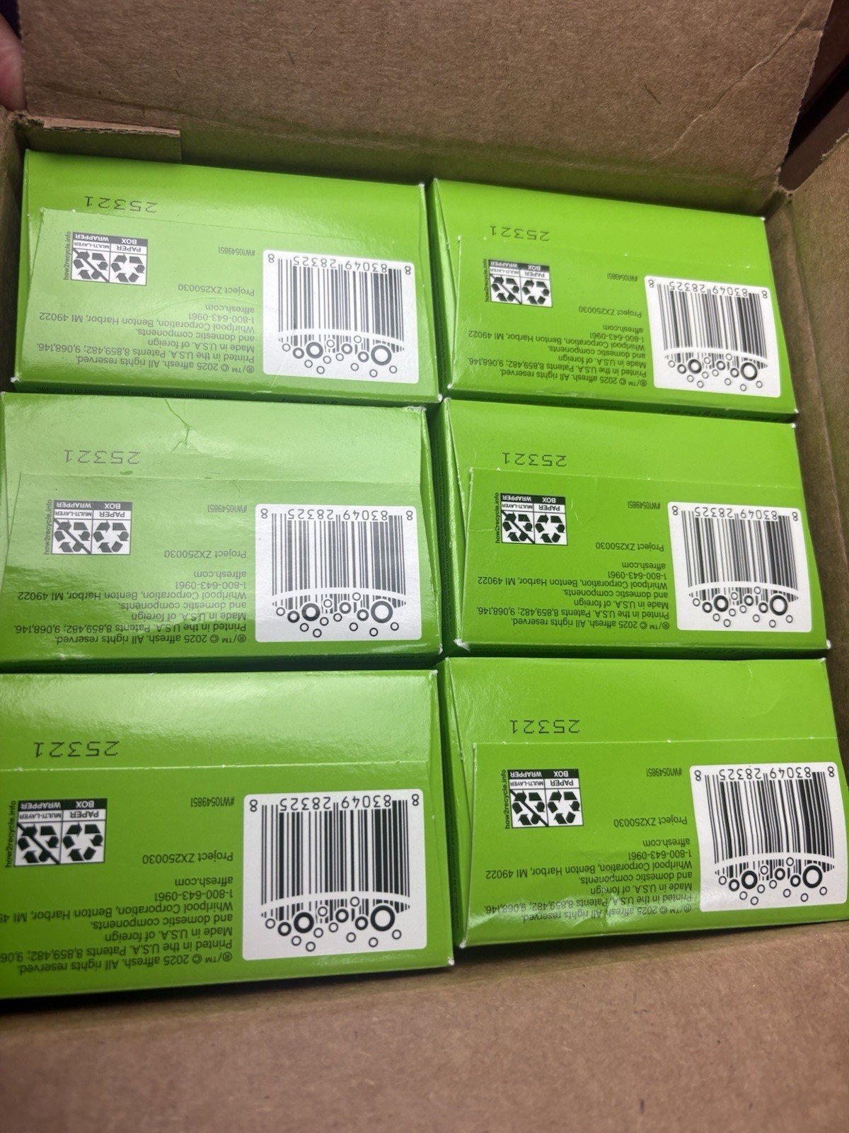 6 BOXES Affresh Dishwasher Cleaner 6 Tablets In EACH BOX TOTAL OF 36