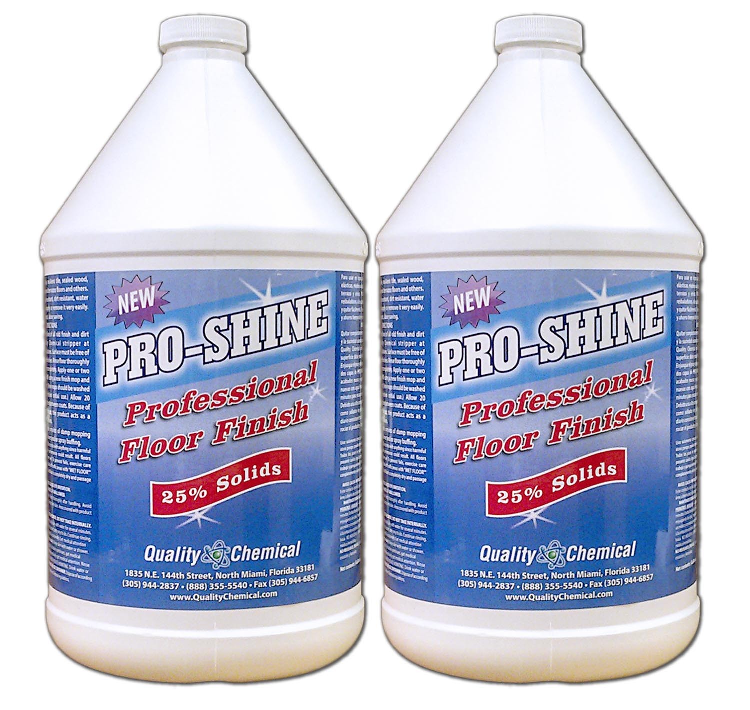 Pro Shine High Shine Commercial Floor Finish Wax – 2 gallon case