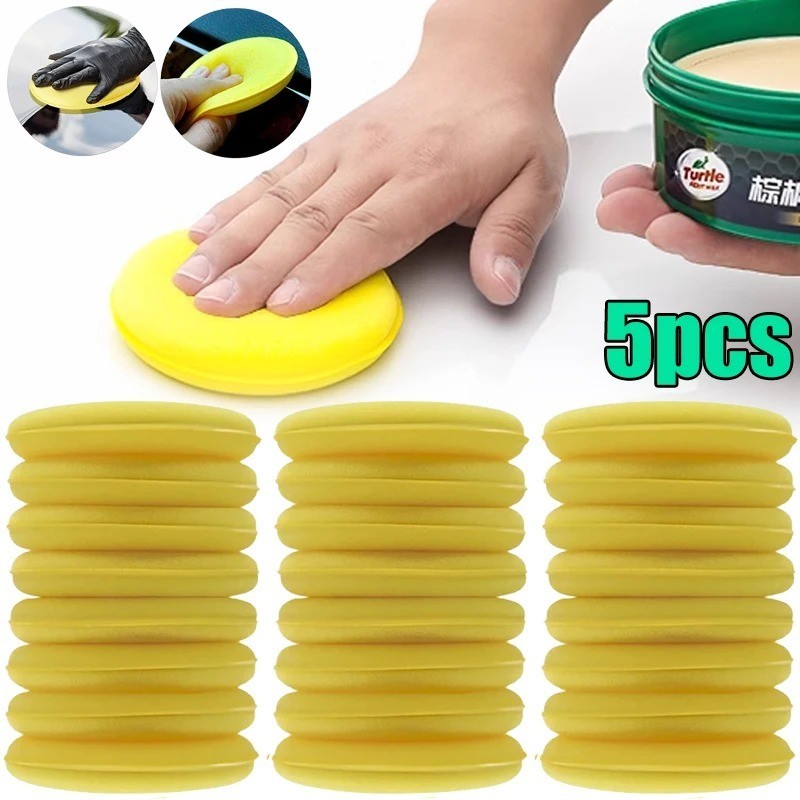 Foam Car Wax Applicator Pad Foam Applicator Pads Detailing round 4 Inch Polishin