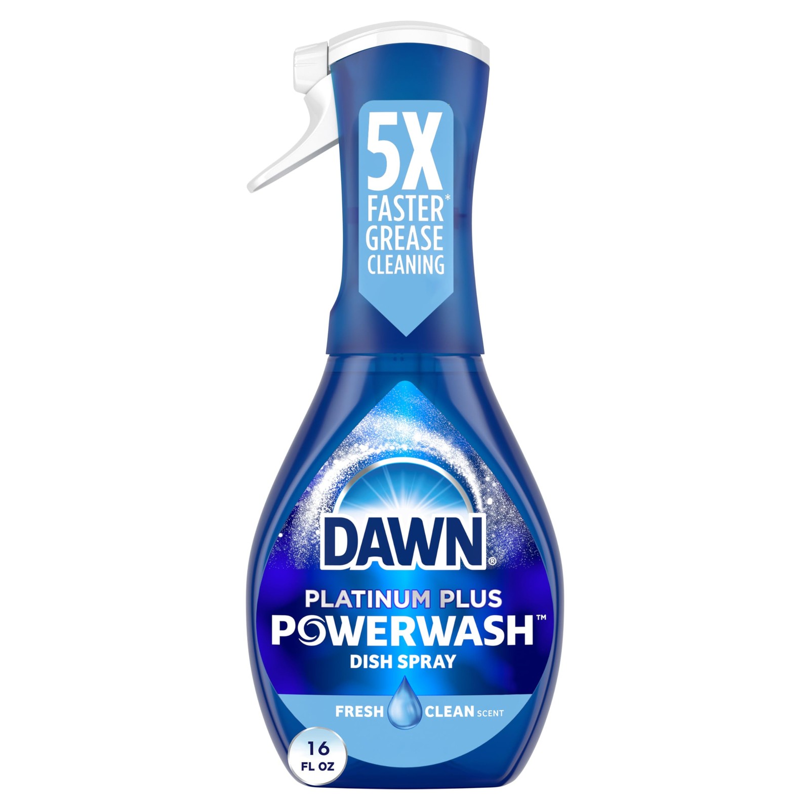 Dawn Platinum Powerwash Dish Spray, Soap, 16 Fl Oz (Pack of 1), ash