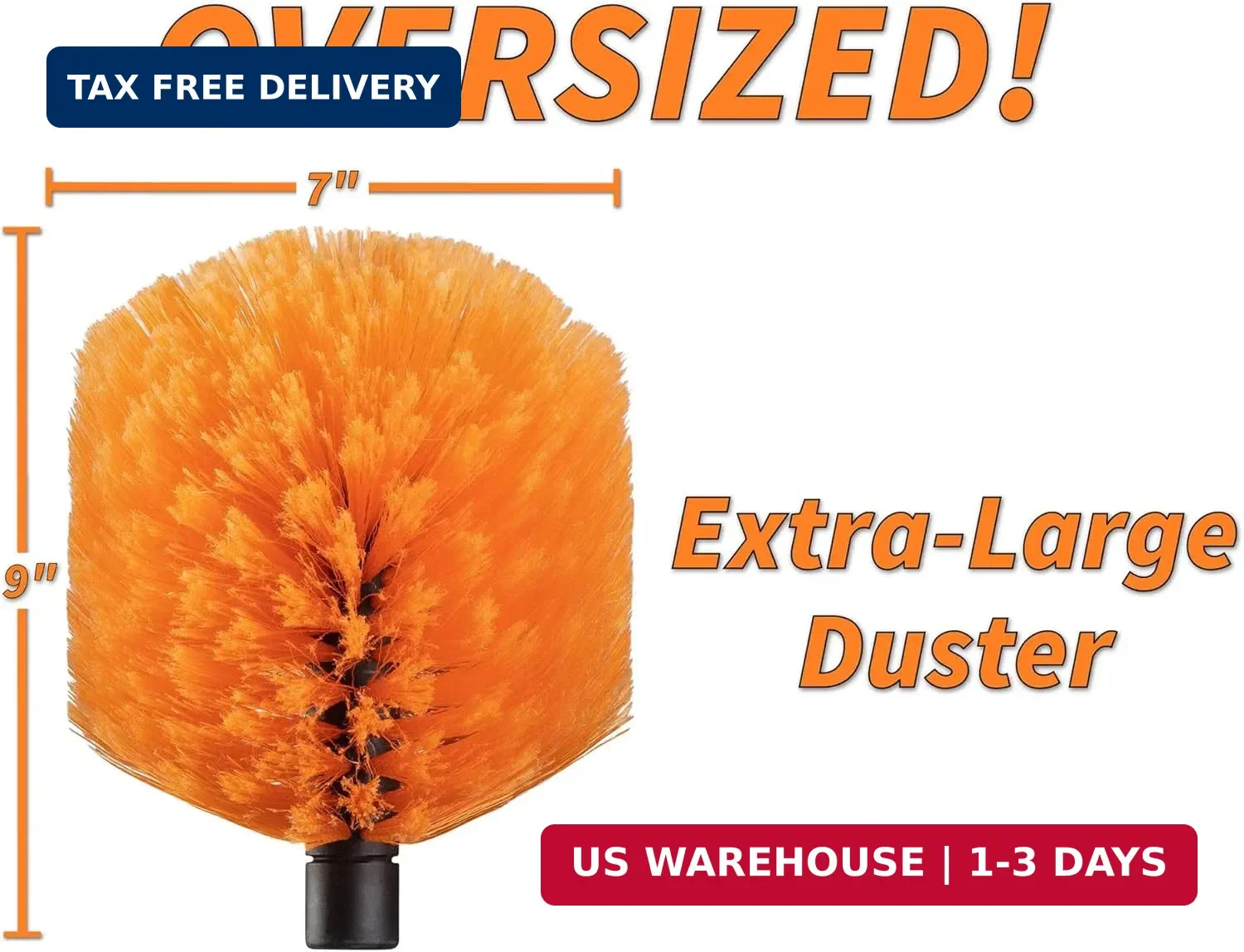 Cobweb Duster Head Brush // Spider Web Brush for Outdoor & Indoor Web Cleaning /